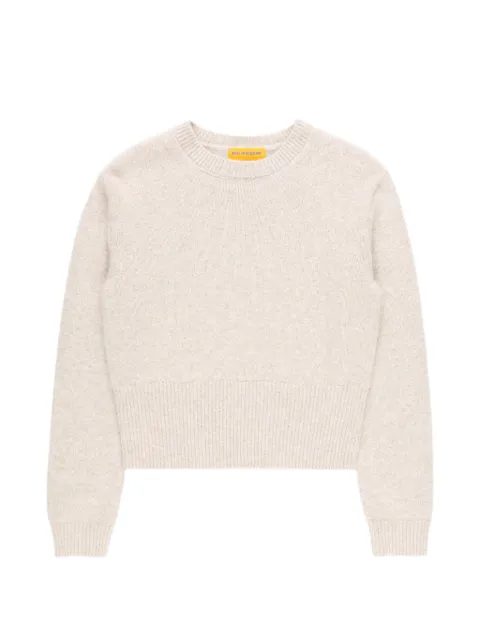 Guest In Residence crew knitted top Neutrals W36429JMSAND