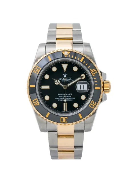 Rolex Submariner date 40mm watch Black 116613