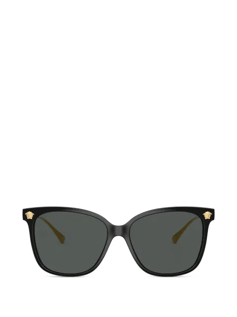 Versace Eyewear Medusa plaque square-frame sunglasses Black VE4507U
