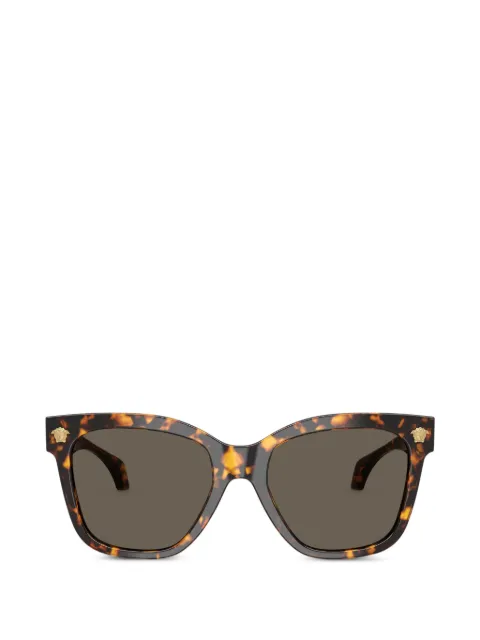 Versace Eyewear medallion square-frame sunglasses Brown VE4511