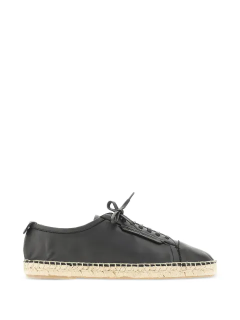 Emporio Armani lace-up espadrilles Black EM005857AF25536U8139