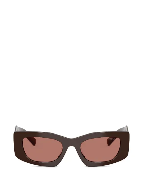 Prada Eyewear geometric-frame sunglasses Brown PRD03SD