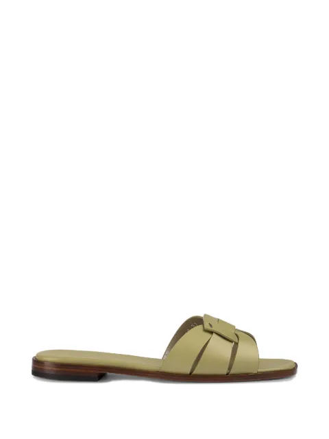 Doucal's leather sandals Green DD8696DEGNUF073MV39