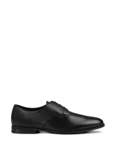 Doucal's leather lace-up shoes Black DU3394NOTTUZ216NN00