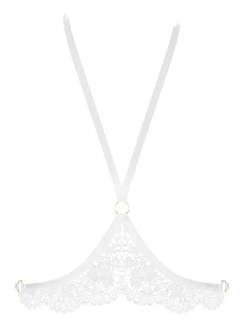 Maison Close lace-detail lingerie accessory White 564937