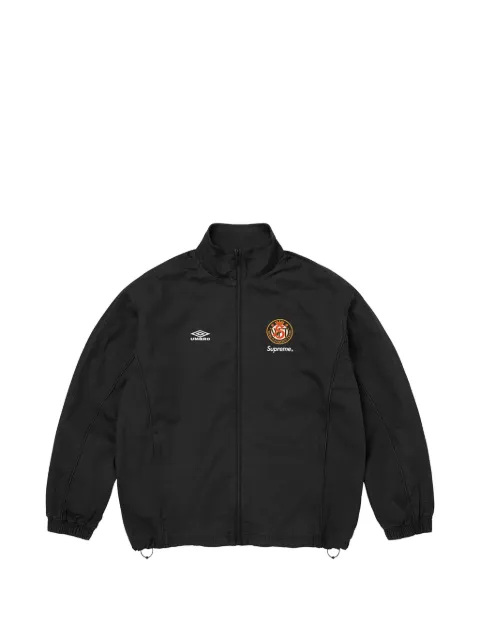 Supreme x Umbro zip-up cotton track jacket Black SU27026
