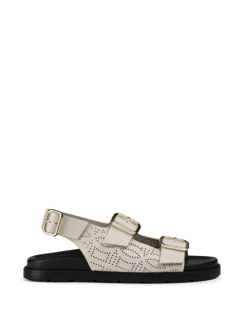 Doucal's buckle leather sandals Neutrals DD8889MATIUF073NW13