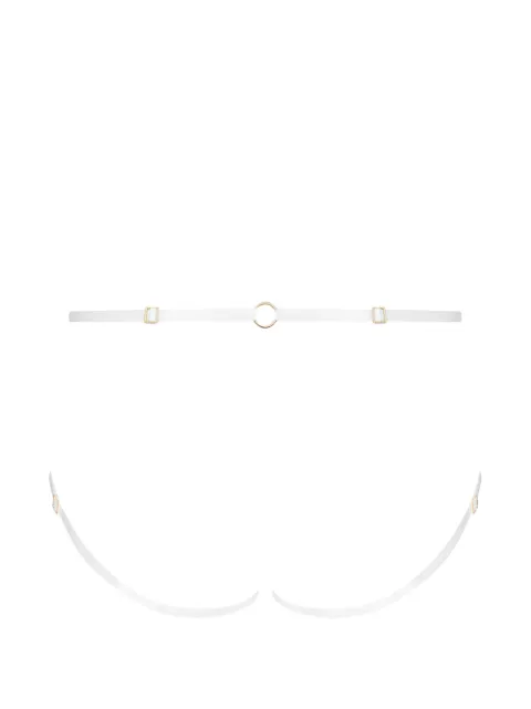 Maison Close lace-ring G-string White 564938