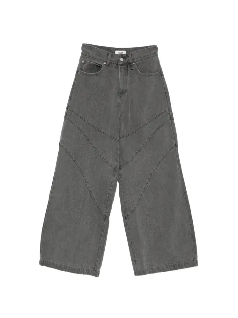 ALIS Danie panelled barrel-leg jeans Grey 10723