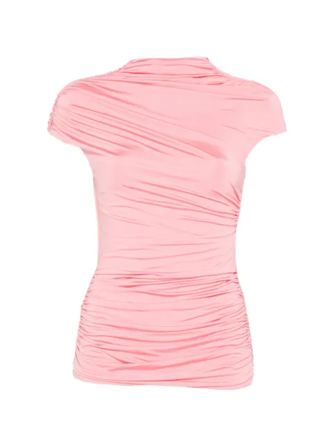 Self-Portrait draped top Pink SS26167TP