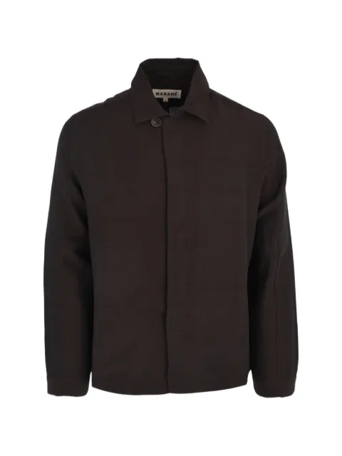 Marané Lucas shirt jacket Brown MJBCB