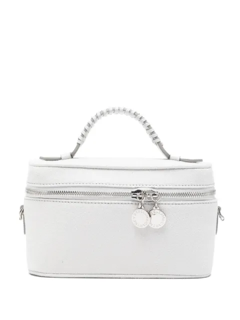 Stella McCartney braided top handle tote bag Grey 7P0070WP0688