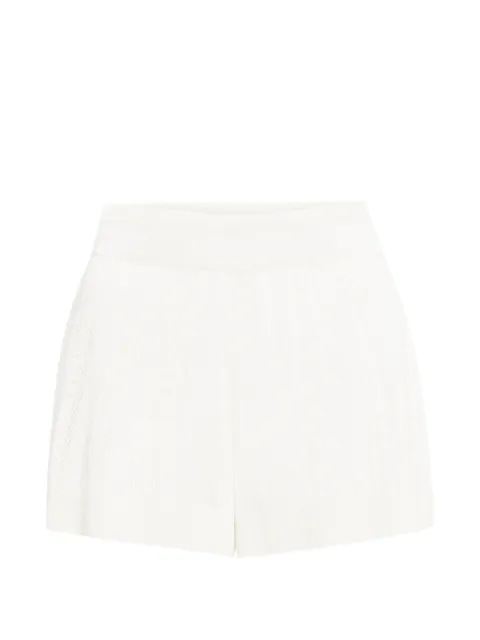Donde Esteban cream pattern shorts Neutrals SS26SHO709