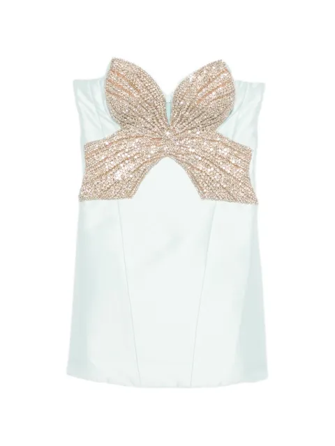 Costarellos sequin mini dress Blue PS2672MIKADO