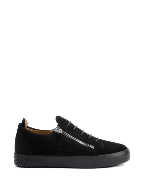 Giuseppe Zanotti Frankie side zippers sneakers Black RU50028H07