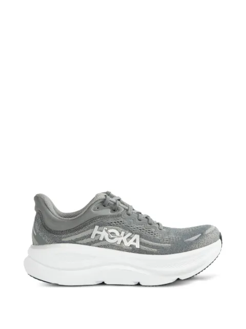 HOKA Bondi 9 performance sneakers Grey 1162011