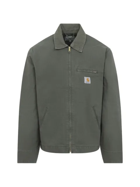 Carhartt WIP zip pocket cotton jacket Green I0348193MA4O03