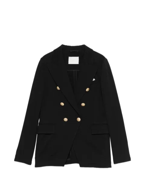 Circolo 1901 double-breasted blazer Black FD3838