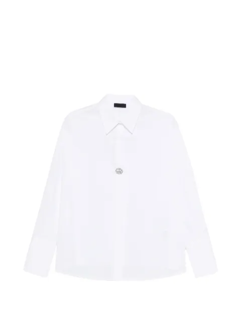 LIU JO embellished shirt White CA6159T039A