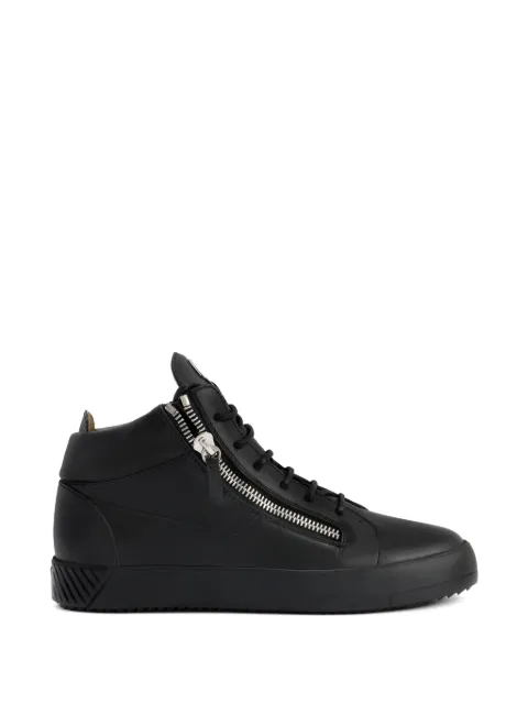 Giuseppe Zanotti Kriss side zips sneakers Black RM60023H02