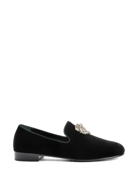 Giuseppe Zanotti Remye crystal loafers Black EU60030H01