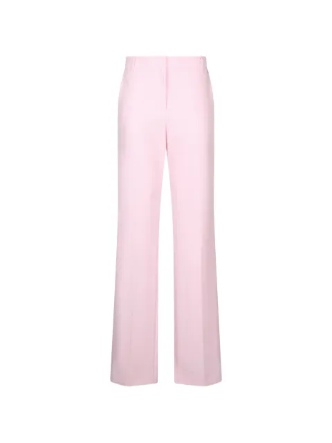 LIU JO stretch technical fabric trousers Pink CA6005T2200