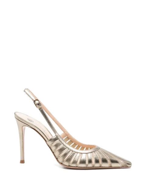 Roberto Festa cut-out slingback sandals Gold ADEALBA