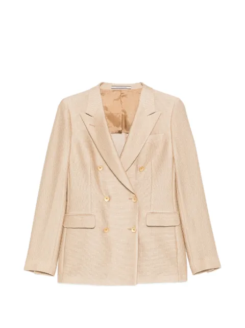 Tagliatore double-breasted blazer Neutrals JPARIGI10BSVNOAMF724BEIGE