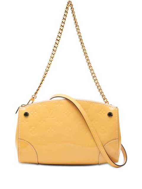 Louis Vuitton Pre-Owned 2015 Monogram Vernis Santa Monica satchel Yellow 4PGT9WIUGH6AAOGN