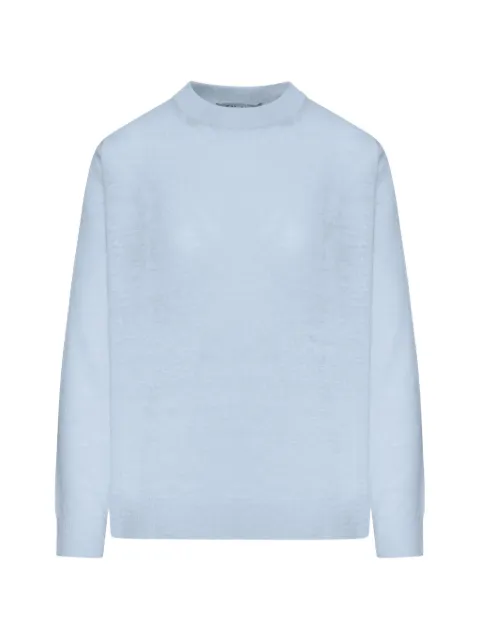 'S Max Mara Fervore long-sleeve sweater Blue 2619361023600