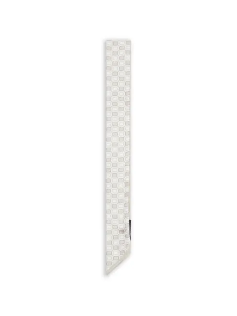 Tagliatore geometric cotton scarf Neutrals FOULARD8PENTE260126E343