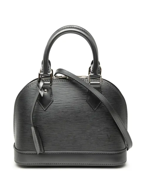 Louis Vuitton Pre-Owned 2015 Epi Alma BB satchel Black 2S827W98GVL1C9R8