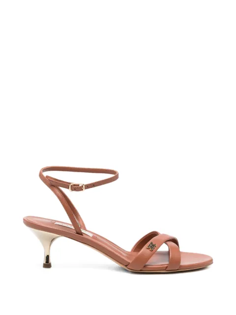Casadei logo-appliqué sandals Brown 1L461B0501C3024