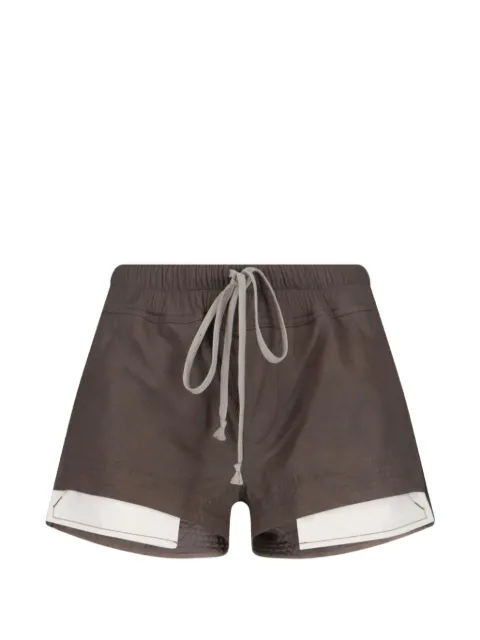 Rick Owens drawstring split trousers Brown RP01F6316LBF