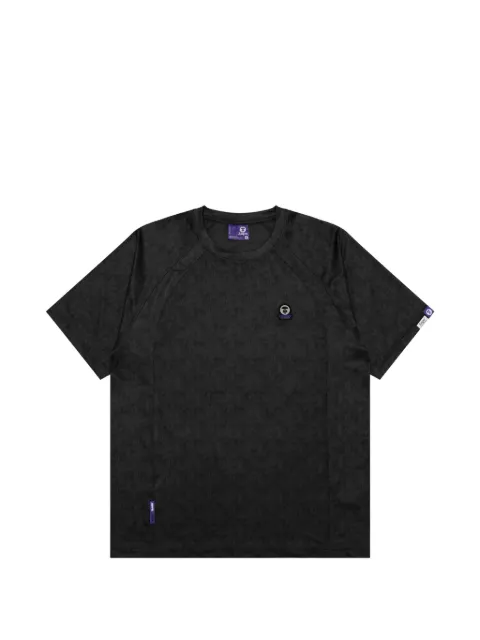 AAPE BY *A BATHING APE® logo appliqué T-shirt Black ATE1929XXQ