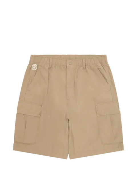 AAPE BY *A BATHING APE® cotton cargo shorts Neutrals ASPC681XXQ
