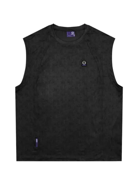 AAPE BY *A BATHING APE® tonal stitching vest Black ATK1928XXQ