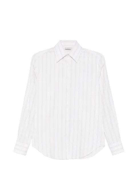 Mazzarelli striped shirt White 170