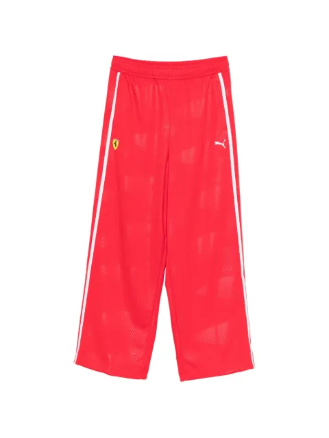 PUMA x Scuderia Ferrari T7 side stripe track pants Red 63423302