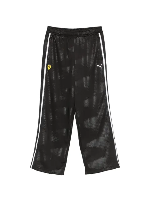 PUMA x Scuderia Ferrari T7 logo detail track pants Black 63423301