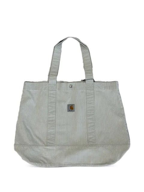 Carhartt WIP Mercer striped cotton tote bag Grey I036510