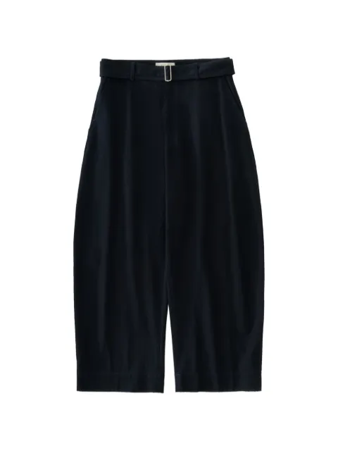 Studio Nicholson Barr belt trousers Blue BARRSNM1513