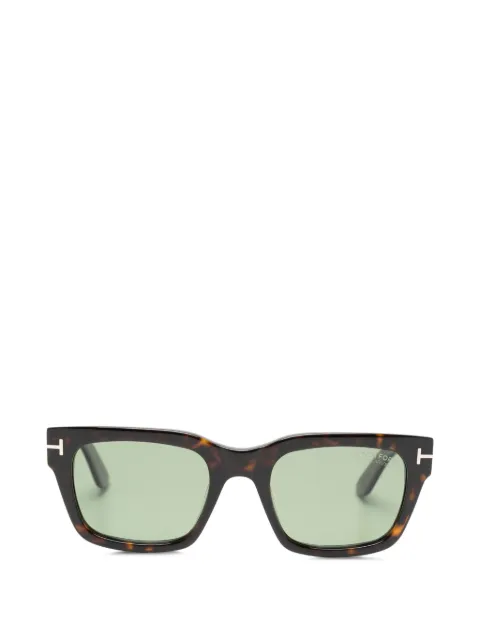 TOM FORD Eyewear Andy-02 square-frame sunglasses Brown FT1333