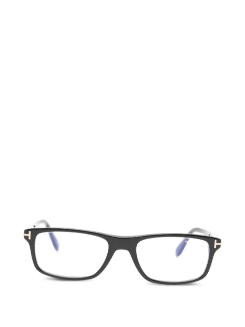 TOM FORD Eyewear rectangle-frame glasses Black FT6119B001