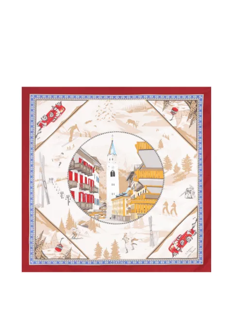 Marinella printed scarf Neutrals ACFOQUBESETFANT0000