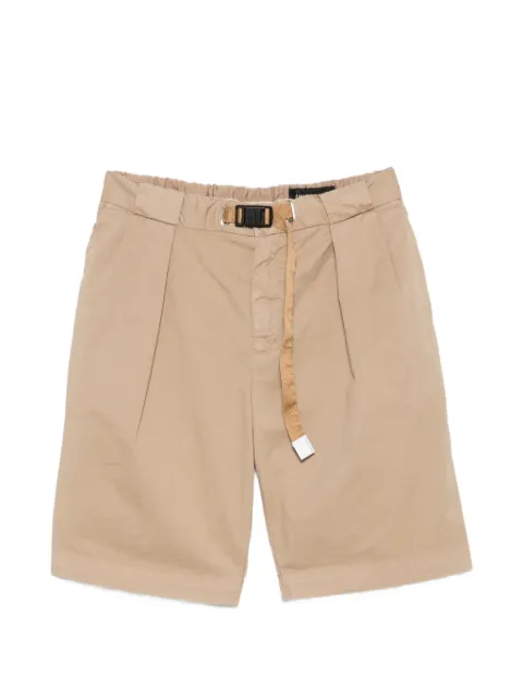 White Sand belted pleated shorts Brown 26SU52190