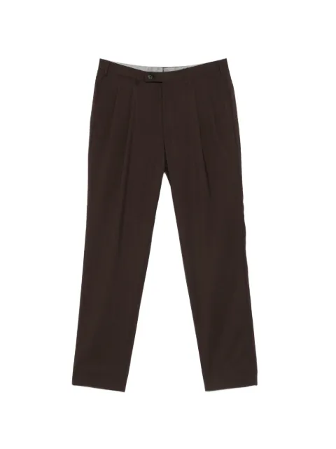 Corneliani pleated trousers Brown 2745752718487