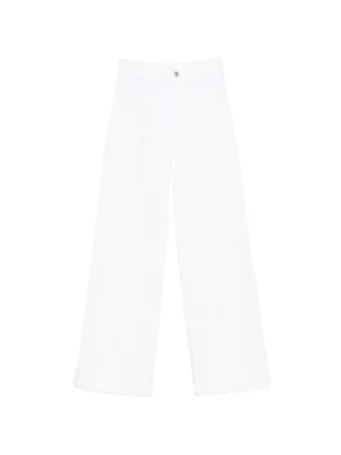Victoria Beckham belt-loop jeans White 1226DJE007252L