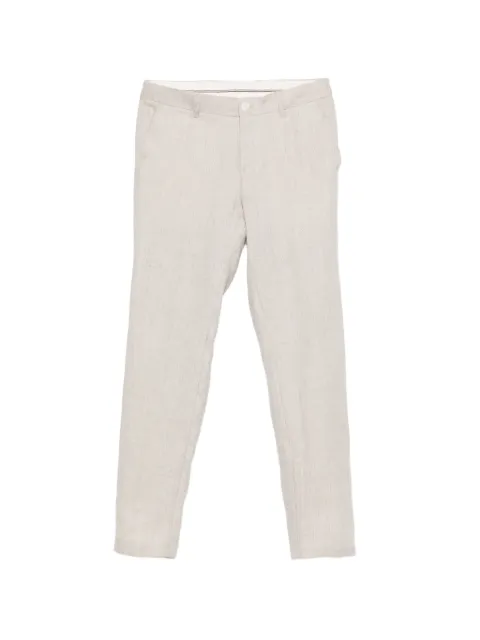 BOSS belt-loops trousers Grey 50561886