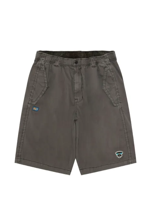 AAPE BY *A BATHING APE® logo-patch shorts Grey ASPD614XXQ